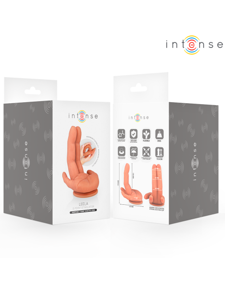 INTENSE - LEELA ESTIMULADOR PUNTO·G MANO FLEXIBLE 12,6 CM