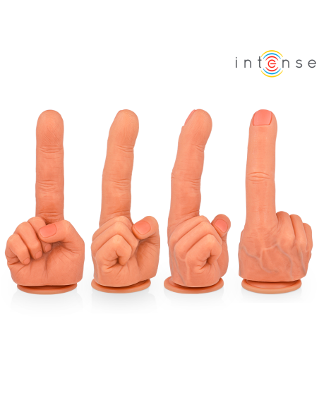 INTENSE - HUBERT ESTIMULADOR PUNTO·G MANO FLEXIBLE 14,2 CM