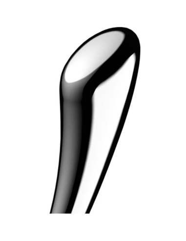 SATISFYER - COSMIC CREST 1 DILDO ACERO INOXIDABLE DOBLE USO