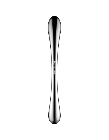 SATISFYER - COSMIC CREST 1 DILDO ACERO INOXIDABLE DOBLE USO