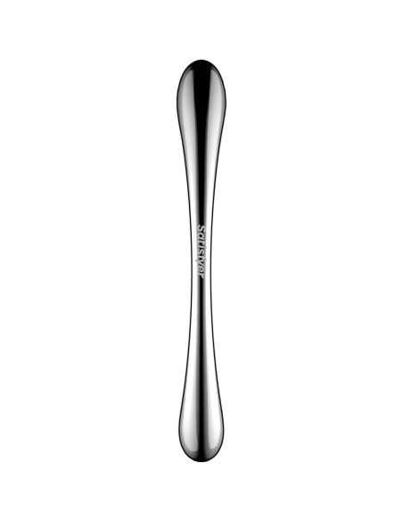 SATISFYER - COSMIC CREST 1 DILDO ACERO INOXIDABLE DOBLE USO