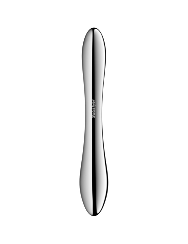 SATISFYER - PURE GRAVITY 1 DILDO ACERO INOXIDABLE DOBLE USO