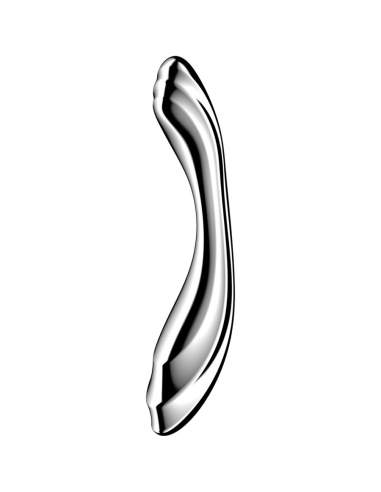 SATISFYER - PURE GRAVITY 2 DILDO ACERO INOXIDABLE DOBLE USO