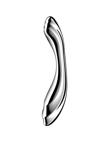 SATISFYER - PURE GRAVITY 2 DILDO ACERO INOXIDABLE DOBLE USO