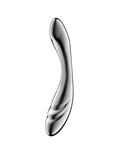 SATISFYER - PURE GRAVITY 3 DILDO ACERO INOXIDABLE DOBLE USO