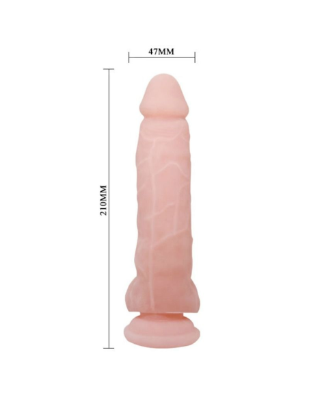 BAILE - SUPER DILDO REALÍSTICO NATURAL