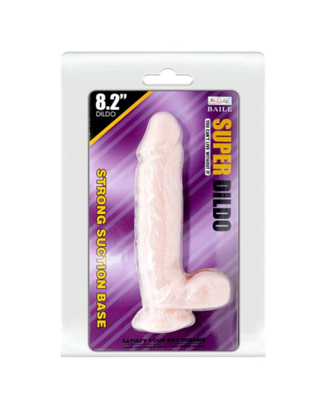 BAILE - SUPER DILDO REALÍSTICO NATURAL