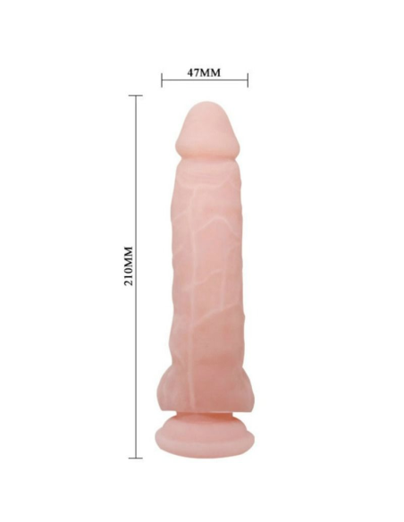 BAILE - SUPER DILDO REALÍSTICO NATURAL 21.5 CM