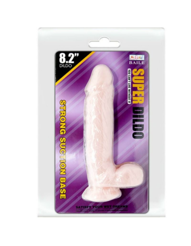 BAILE - SUPER DILDO REALÍSTICO NATURAL 21.5 CM