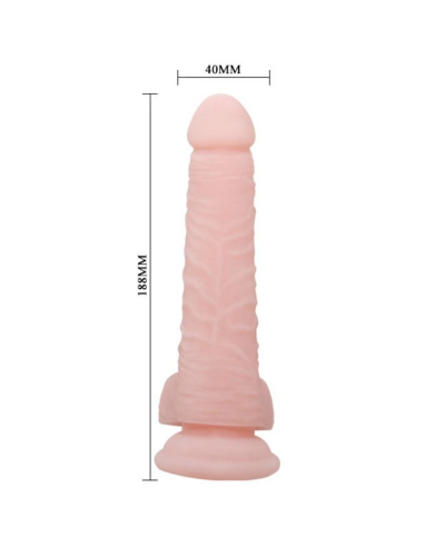 BAILE - SUPER DILDO REALÍSTICO NATURAL 18.8 CM