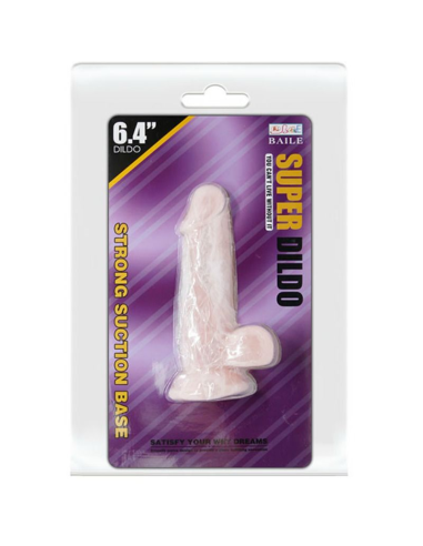 BAILE - SUPER DILDO REALÍSTICO NATURAL 16.5 CM