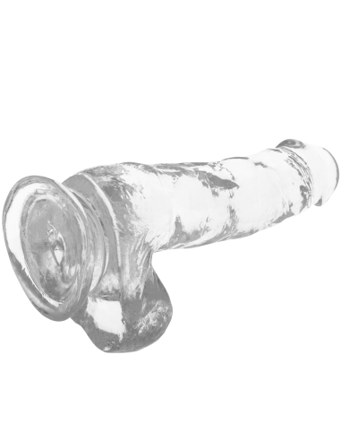 X RAY - CLEAR DILDO REALISTA TRANSPARENTE 18.5 CM -O- 3.8 CM