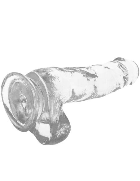X RAY - CLEAR DILDO REALISTA TRANSPARENTE 18.5 CM -O- 3.8 CM