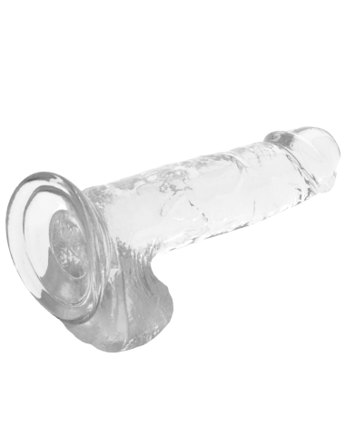 X RAY - CLEAR DILDO REALISTA TRANSPARENTE 20 CM -O- 4.5 CM