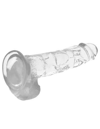 X RAY - CLEAR DILDO REALISTA TRANSPARENTE 22 CM -O- 4.6 CM