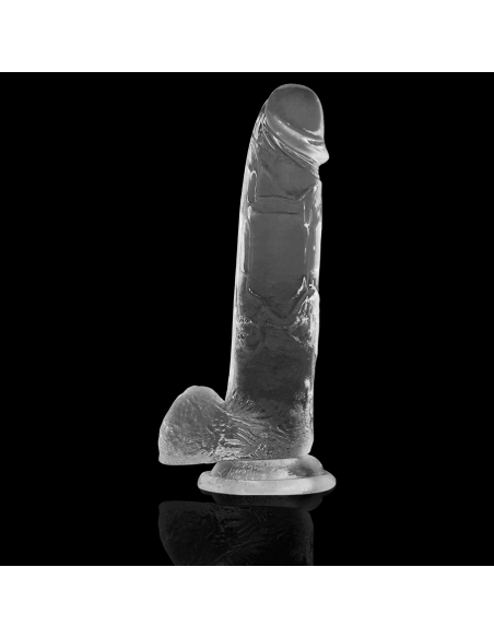 X RAY - CLEAR DILDO REALISTA TRANSPARENTE 22 CM -O- 4.6 CM