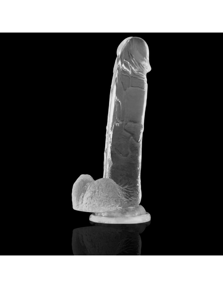 X RAY - CLEAR DILDO REALISTA TRANSPARENTE 22 CM -O- 4.6 CM