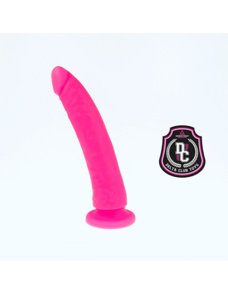 DELTA CLUB - DILDO REALISTA ROSA SILICONA MEDICA 17 CM -O- 3 CM