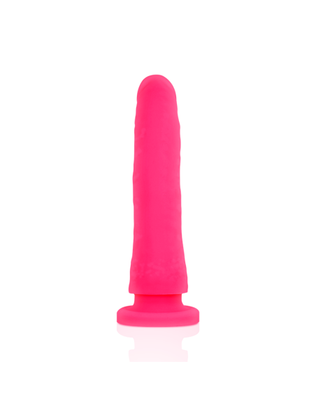 DELTA CLUB - DILDO REALISTA ROSA SILICONA MEDICA 17 CM -O- 3 CM