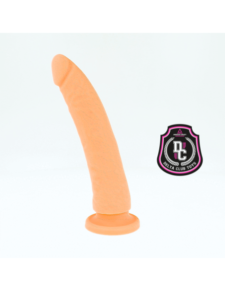 DELTA CLUB - DILDO REALISTA NATURAL SILICONA MEDICA 20 CM -O- 4 CM