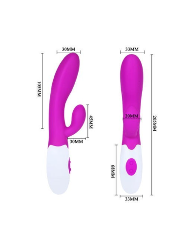 PRETTY LOVE - FLIRTATION ALVIS Vibrador Conejito | SexPlace.MX