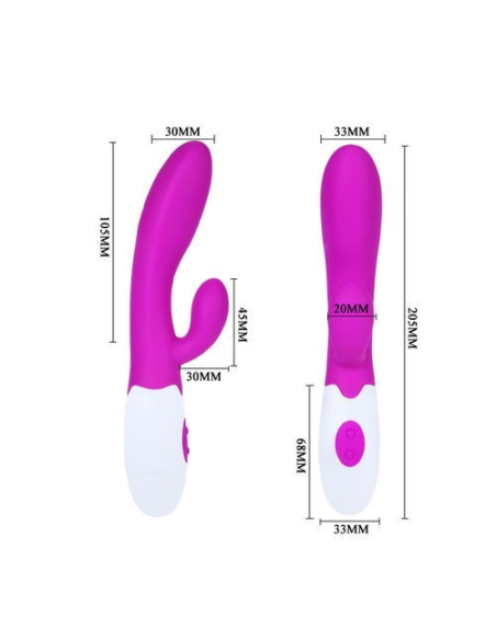 PRETTY LOVE - FLIRTATION ALVIS Vibrador Conejito | SexPlace.MX