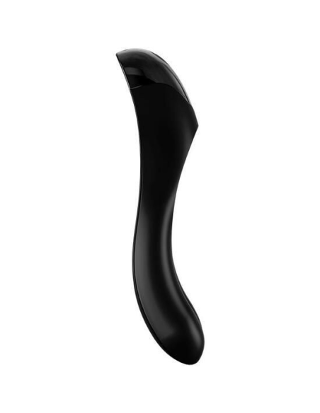 SATISFYER - CANDY CANE Vibrador Dedal Negro | SexPlace.MX