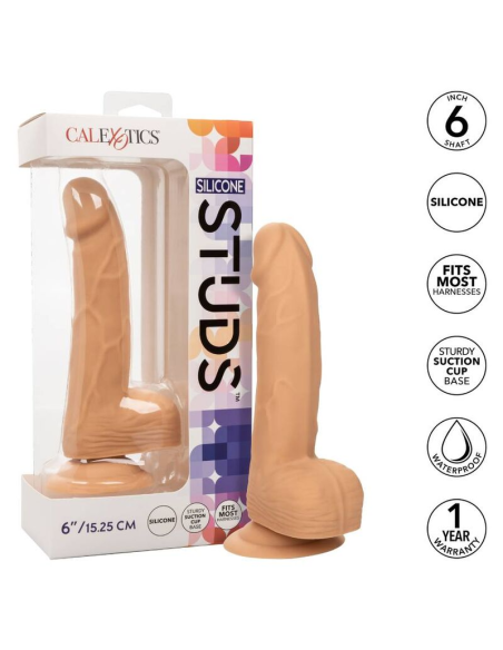 CALEXOTICS - SILICONE STUDS 15.24 CM SKIN
