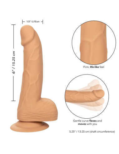 CALEXOTICS - SILICONE STUDS 15.24 CM SKIN