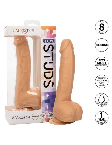 CALEXOTICS - SILICONE STUDS 20.32 CM SKIN
