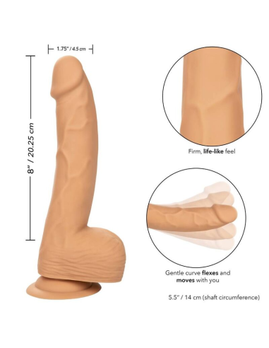 CALEXOTICS - SILICONE STUDS 20.32 CM SKIN