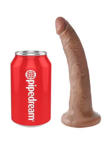KING COCK - PENE REALÍSTICO 17.5 CM CARAMELO