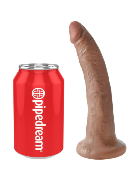 KING COCK - PENE REALÍSTICO 17.5 CM CARAMELO