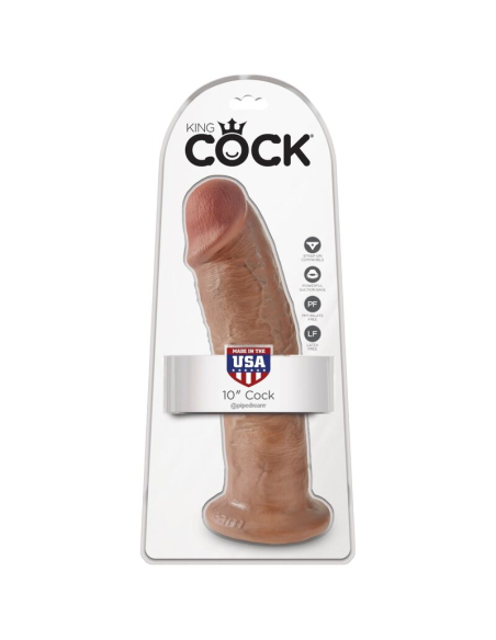 KING COCK - PENE REALÍSTICO 24 CM CARAMELO