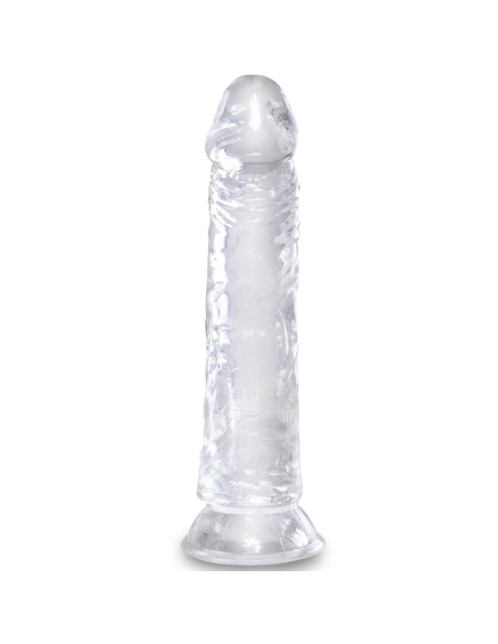 KING COCK - CLEAR PENE REALÍSTICO 19.7 CM TRANSPARENTE