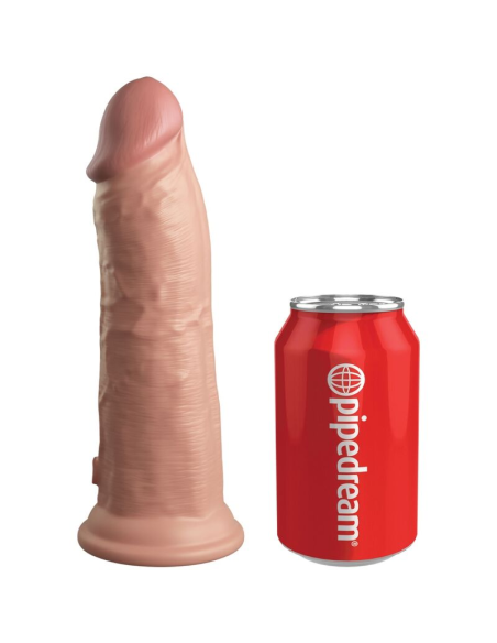 KING COCK - ÉLITE DILDO REALÍSTICO VIBRADOR and SILICONA 20.3 CM