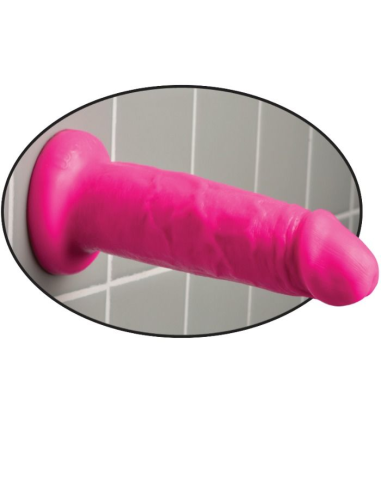 DILLIO - DILDO CON VENTOSA CHUB 15.2 CM ROSA