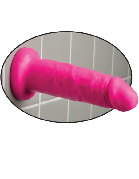 DILLIO - DILDO CON VENTOSA CHUB 15.2 CM ROSA