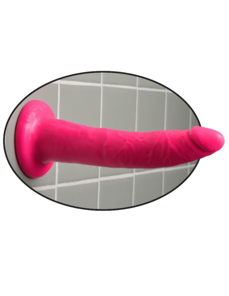 DILLIO - DILDO CON VENTOSA 17.8 CM - ROSA