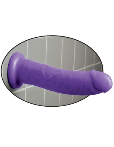 DILLIO - DILDO CON VENTOSA 20.32 CM LILA