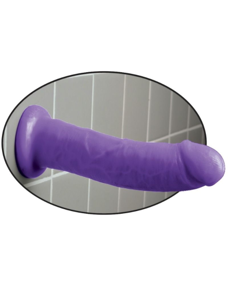 DILLIO - DILDO CON VENTOSA 20.32 CM LILA