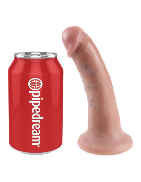 KING COCK - 6 PENE NATURAL 15.2 CM