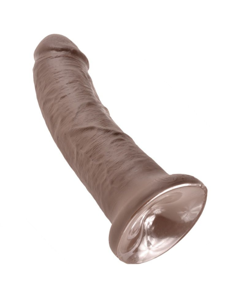 KING COCK - 8 PENE MARRÓN 20.3 CM