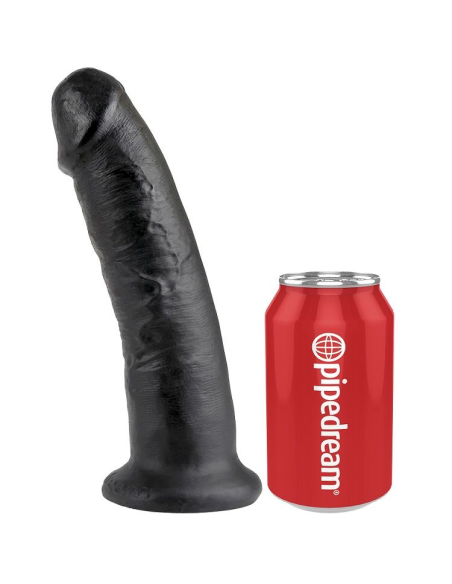 KING COCK - 9 PENE NEGRO 22.9 CM