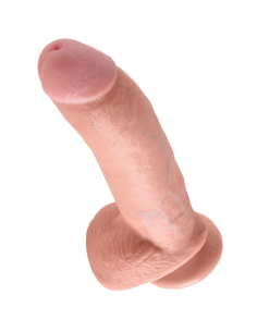 KING COCK - 9 PENE REALÍSTICO NATURAL 22.9 CM