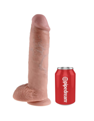 KING COCK - 11 PENE REALÍSTICO NATURAL 28 CM