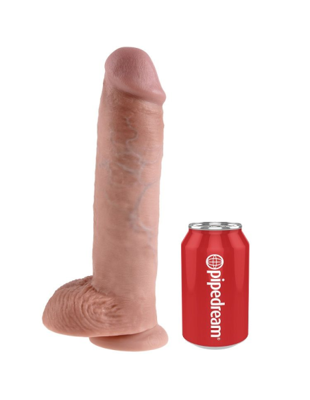 KING COCK - 11 PENE REALÍSTICO NATURAL 28 CM