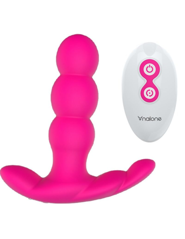 NALONE - PEARL VIBRADOR ANAL CONTROL REMOTO NEGRO