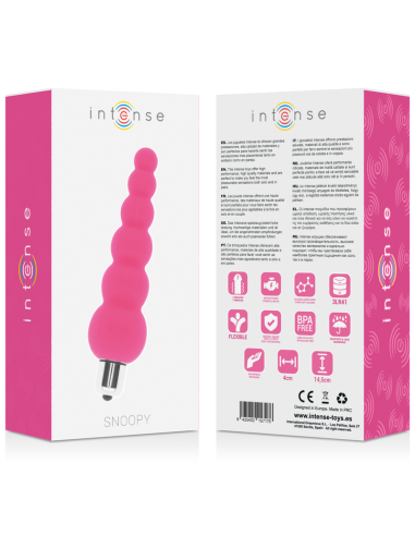 INTENSE - SNOOPY 7 SPEEDS SILICONE ROSA INTENSO