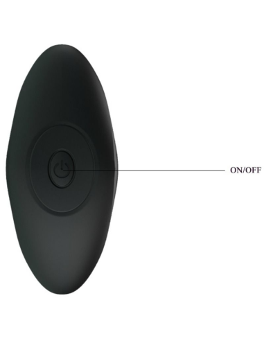 PRETTY LOVE - VIBRADOR ANAL NEGRO